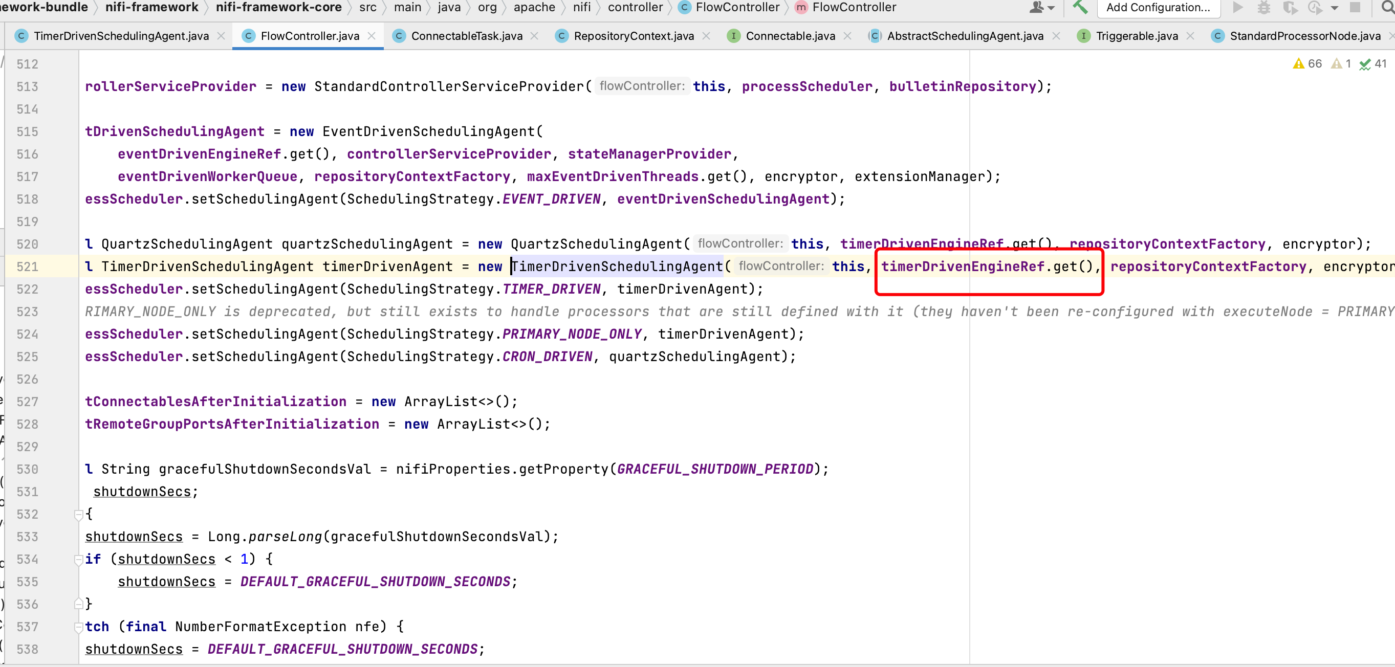 NIFI源码学习（二）处理器执行与调度_maximum timer driven thread countCSDN博客