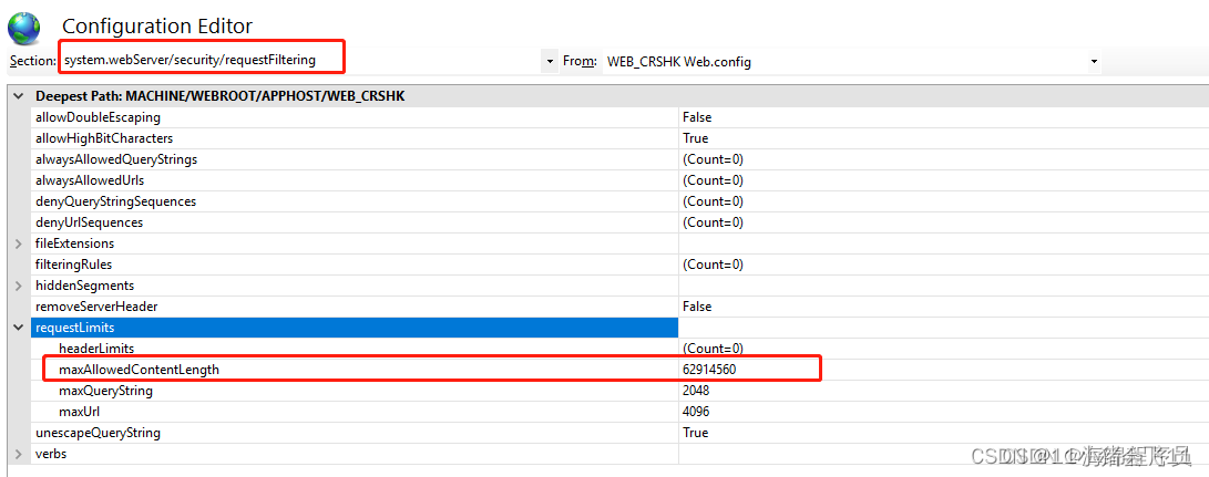 .net core 上传文件大小限制