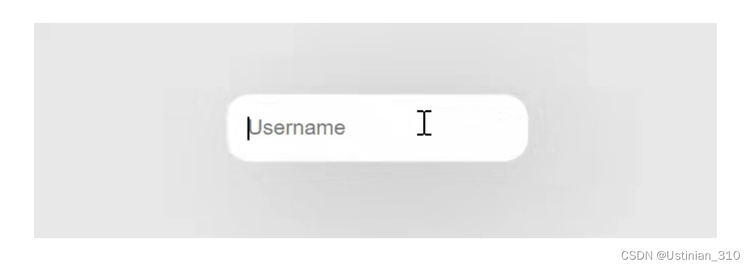 【HTML】开源模拟输入框动画