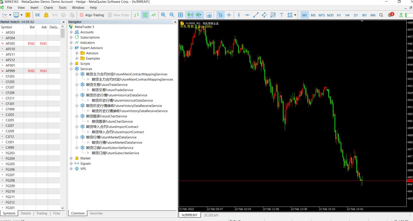 MT5 EA交易期货-盘口_mt5 买一和卖一中间还有价格-CSDN博客