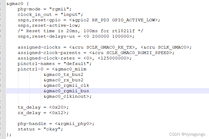 RK3568 + 国产 PHY YT8531 调试