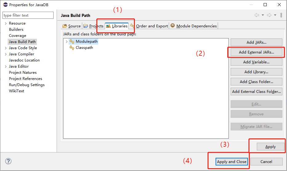 Eclipse 连接 SQL Server 数据库教程