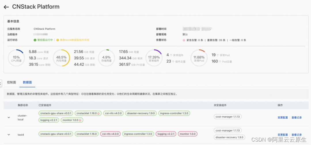 CNStack 云服务云组件：打造丰富的云原生技术中台生态