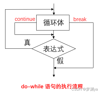 do-while statement execution flow