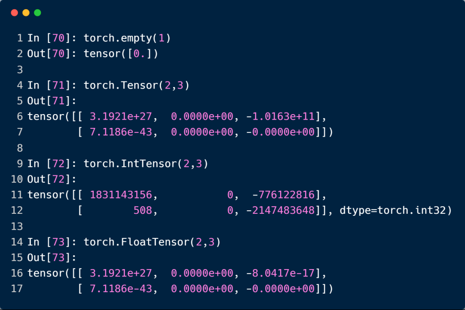 Pytorch基础(二)- Tensor数据类型-CSDN博客
