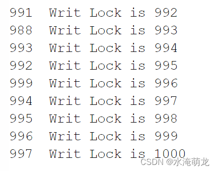 GO中sync 包的 RWMutex 读写互斥锁