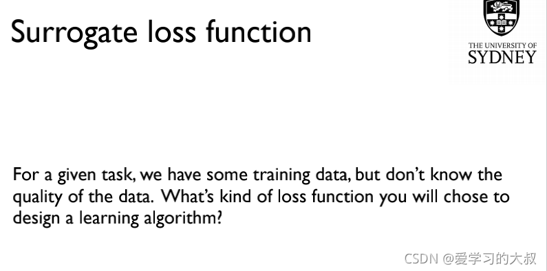 5328笔记 Advanced ML Chapter7-Learning with Noisy Data