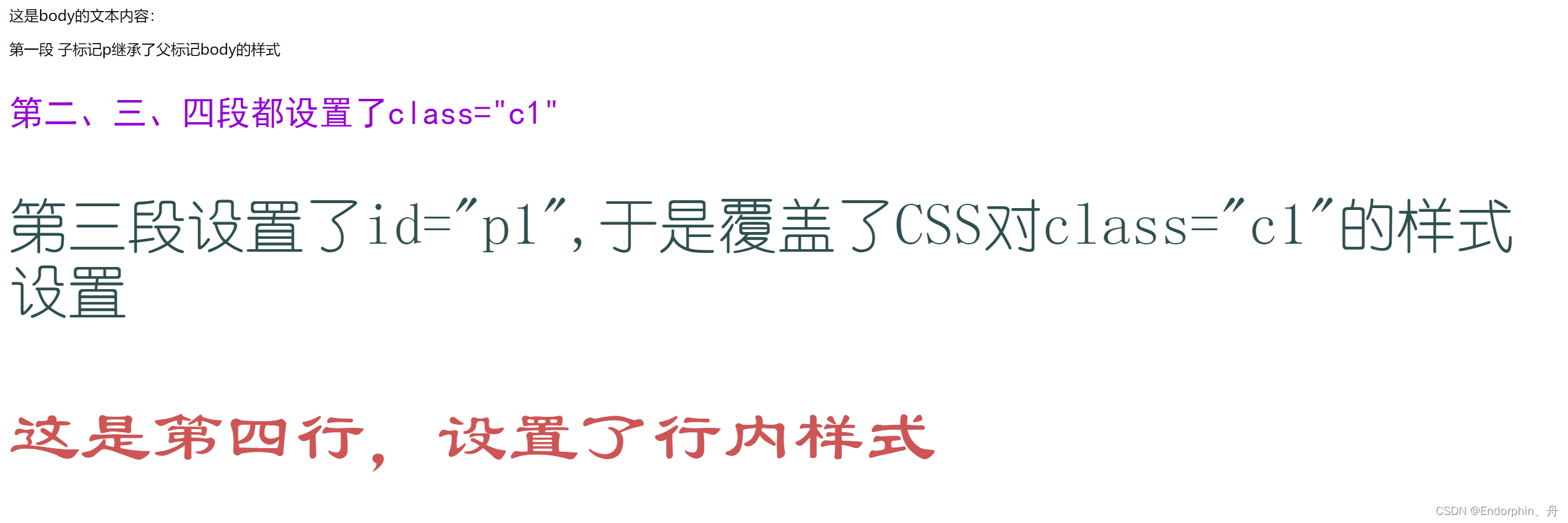CSS中样式的继承和层叠_css父样式多层子样式-CSDN博客