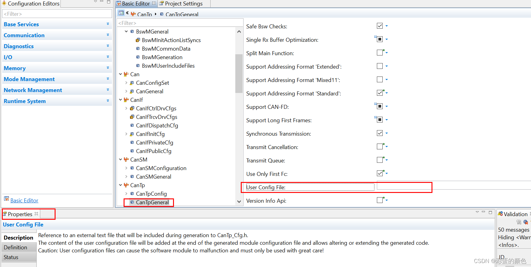 User Settings File Davinci Configurator之User Config File配置功能_vector 达芬奇如何将配置文件分开-CSDN博客