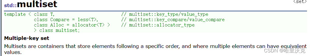 C++语法（18）---- set和map