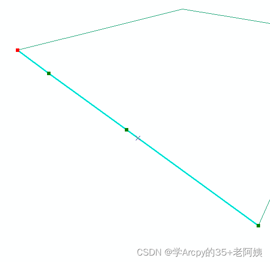 arcgis 快速删点方法，删除线上两点距离过小的点，距离小于某值得点