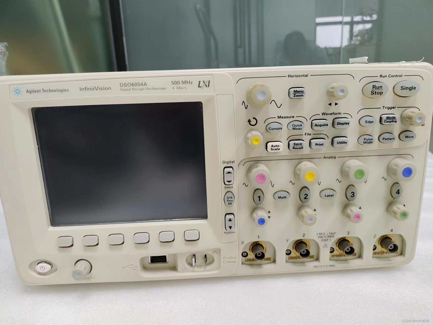 正規品高品質J633 Agilent アジレント DSO6034A ディジタルオシロスコープ Oscilloscope 300 MHz 4 Channel 2GSa/s プローブ付属 電源確認のみ その他