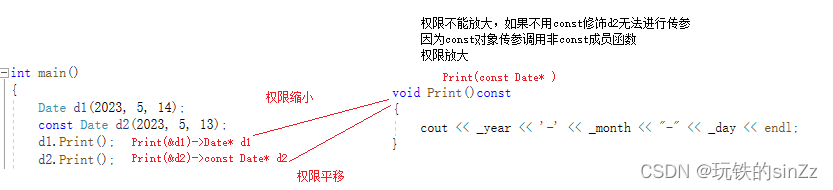 learn C++ NO.4 ——类和对象（2）