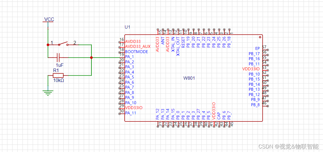 [国产MCU]-W801开发实例-GPIO输入与中断