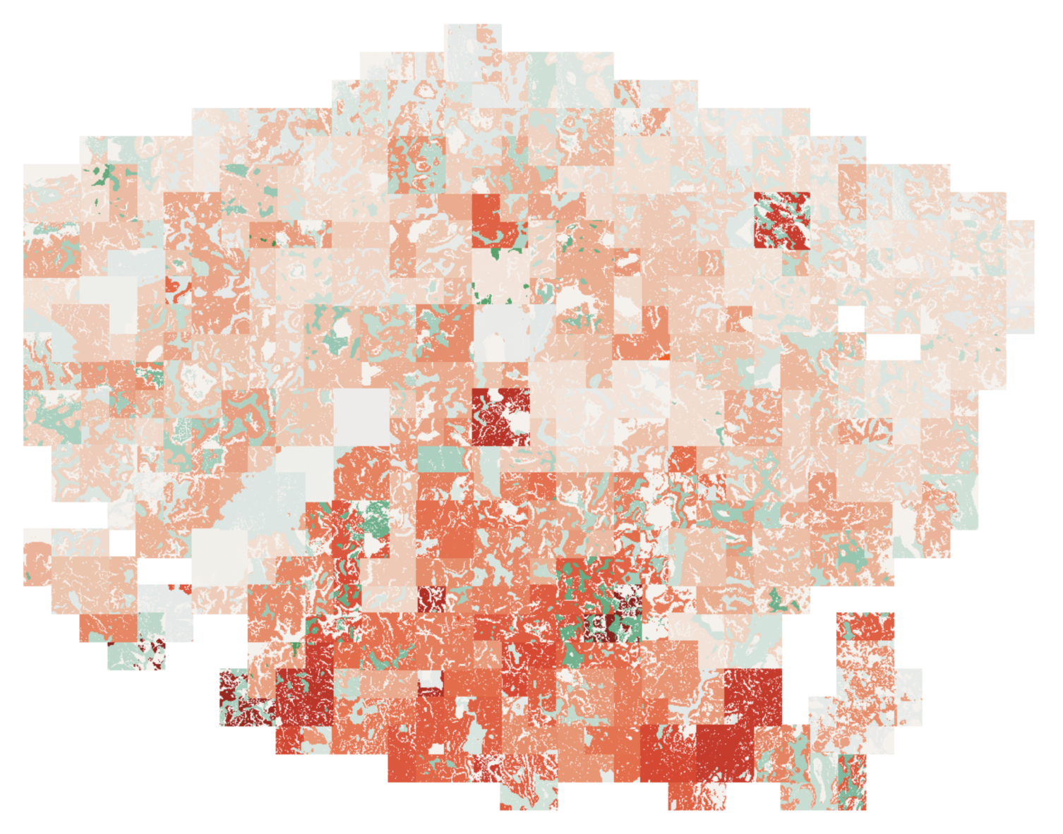 python heatmap画法