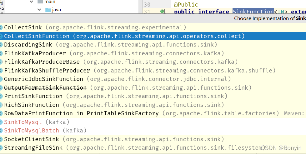 Sink Javascript Flink自定义sink端SinkFunction的应用_自定义sinkfunction -CSDN博客