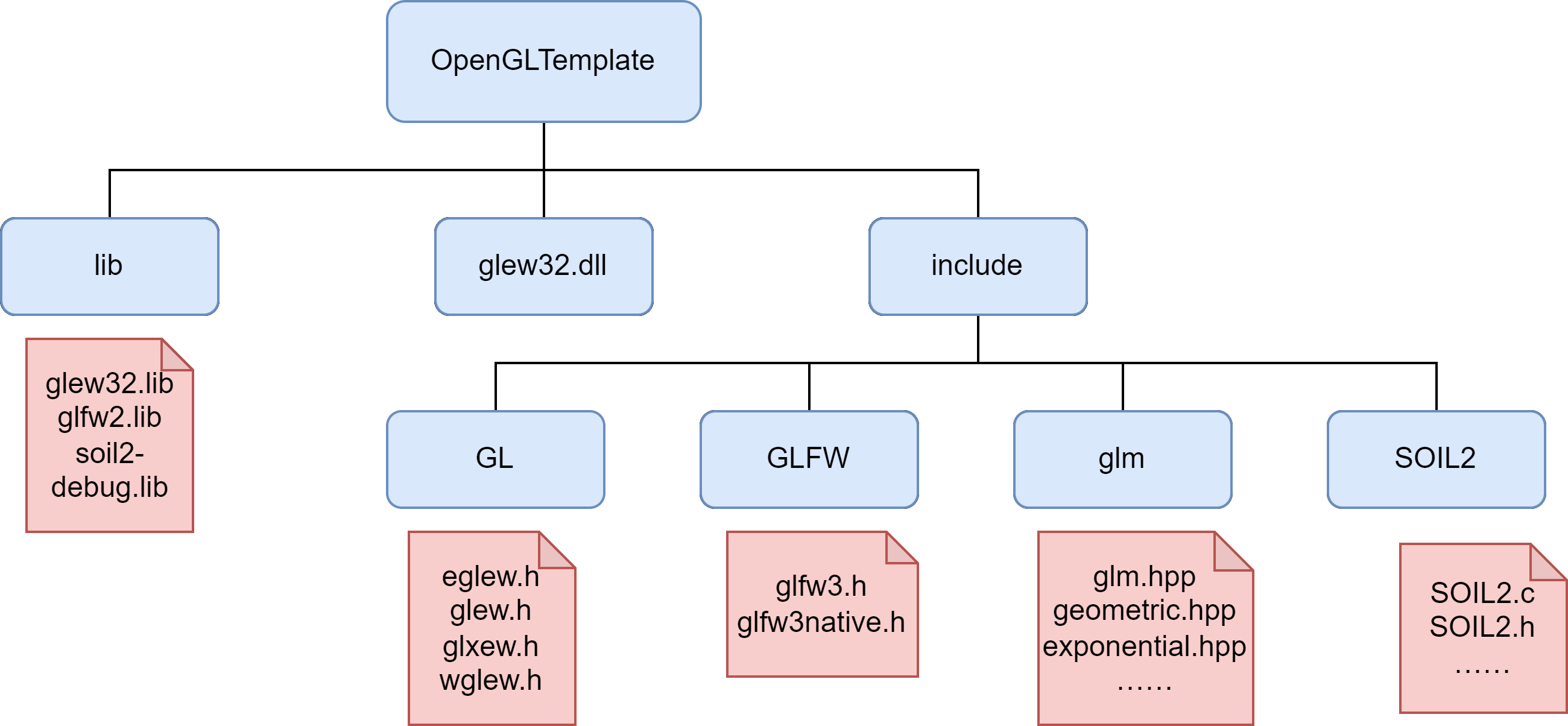 library folder structure