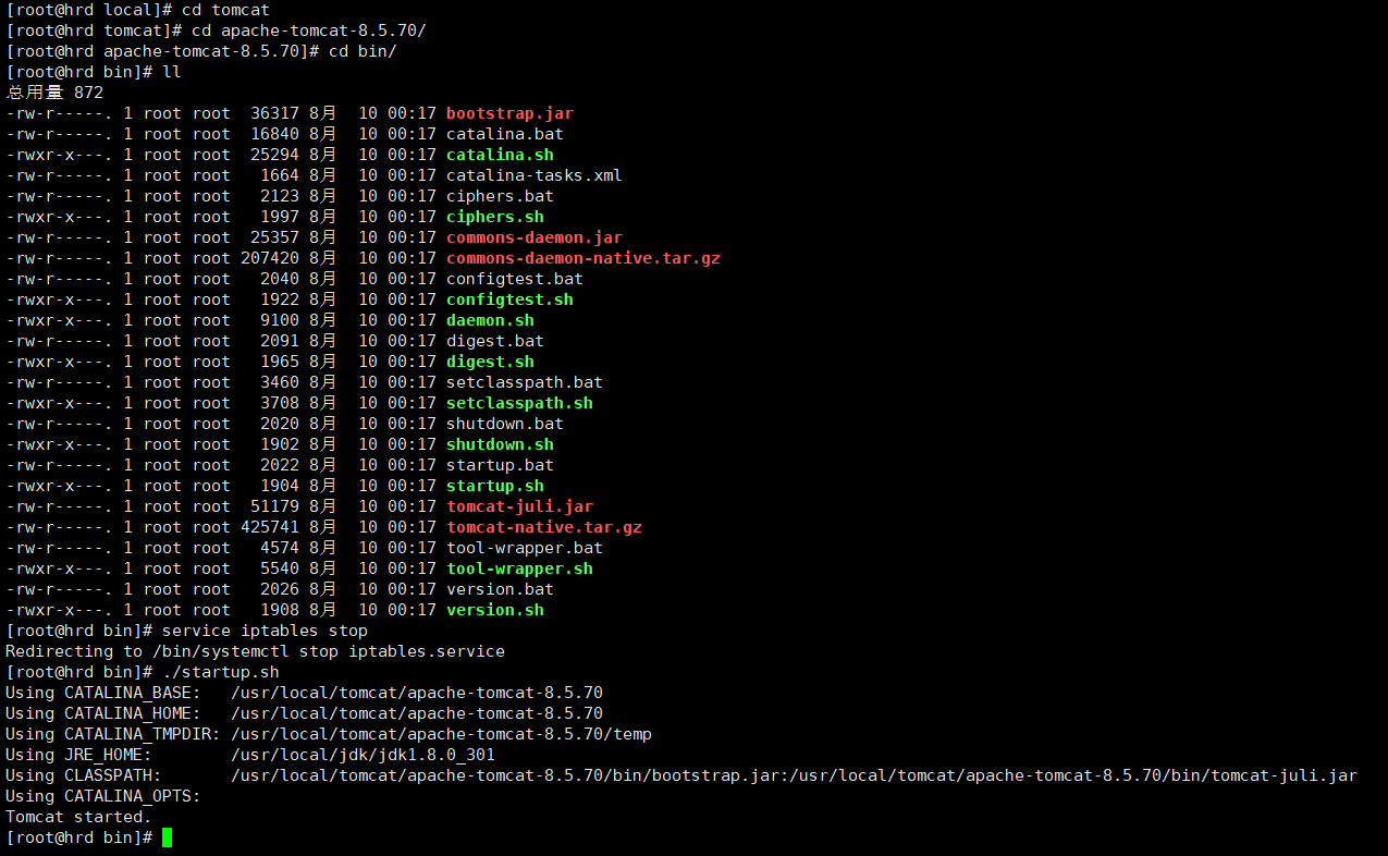 Linux environment installation JDK-mysql-tomcat-redis - Programmer Sought