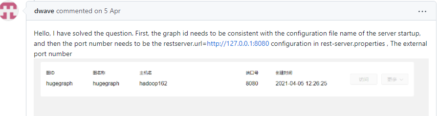 hugegraph-hubble no gremlin script supplied