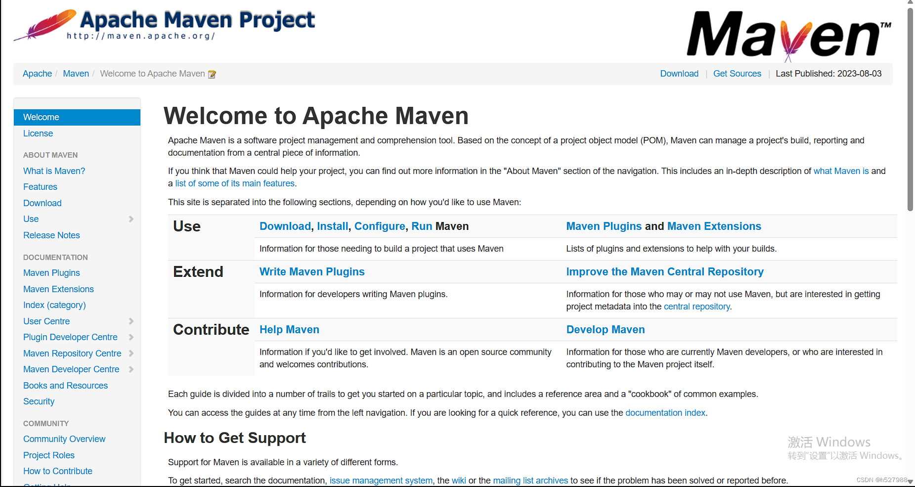 Maven的教程_maven3.9.4官网-CSDN博客