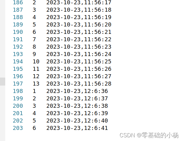 向某文件中逐秒追加带序号输入当前时间 fgets fputs fprintf sprintf