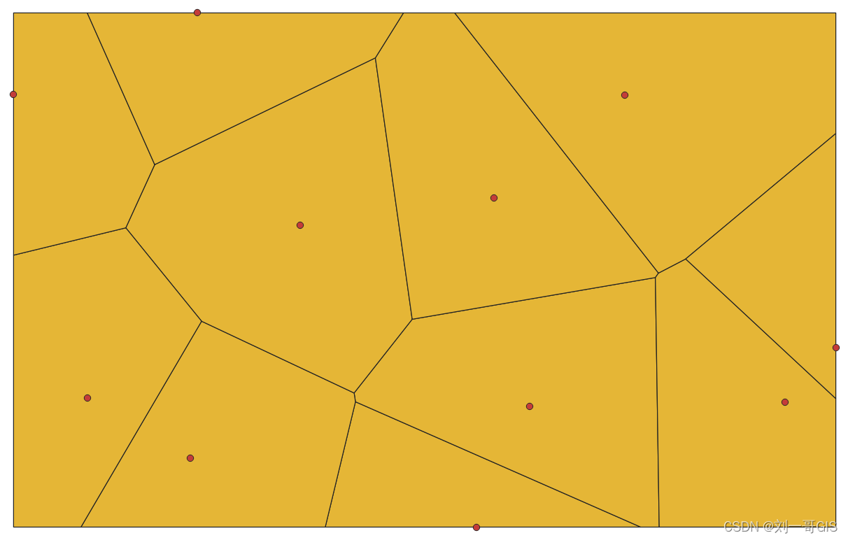 【QGIS入门实战精品教程】9.1：QGIS构建泰森多边形（Thiessen Polygon）实例精解