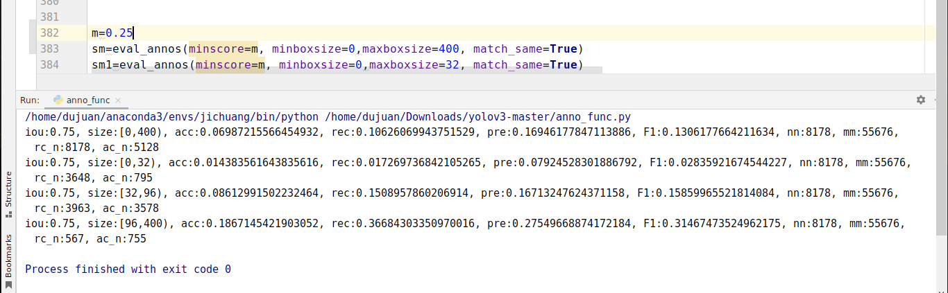 【TT100K中对test结果按照目标大小进行分类评估 anno_func.py】