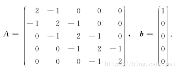 三对角矩阵解算——TDMA解法（C++）