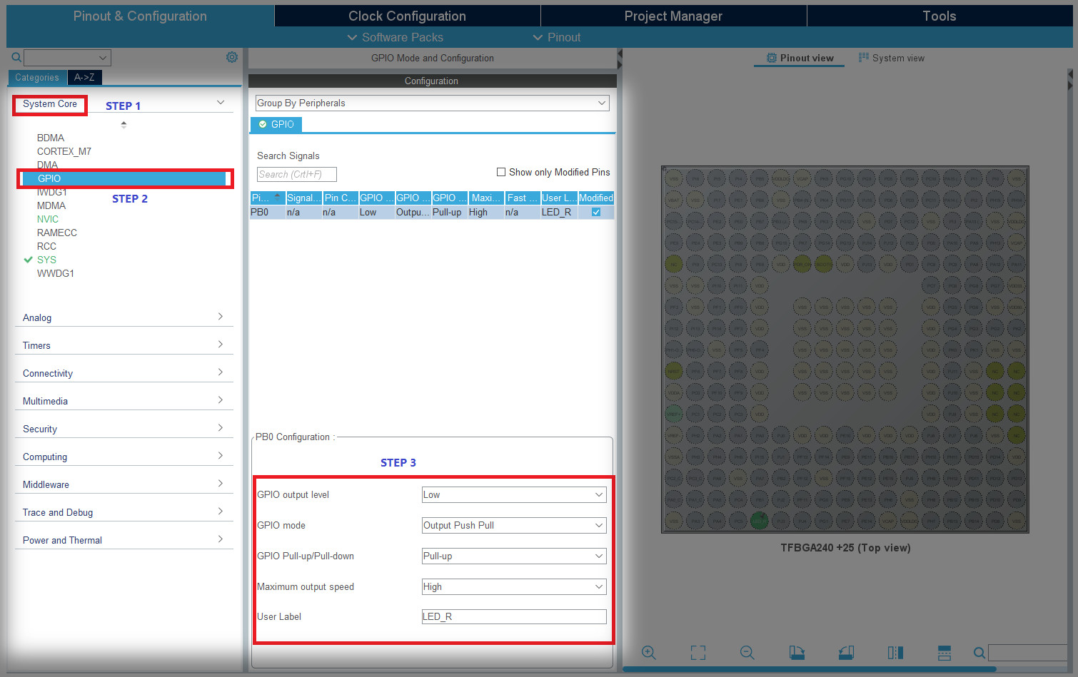 使用STM32 CubeMX配置STM32H743XI点亮你的第一栈LED_power regulator voltage scaleCSDN博客