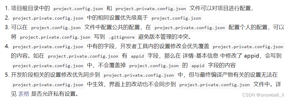 小程序：project.config.json / project.private.config.json / 项目配置文件 /拉取代码产生冲突 / 如何解决