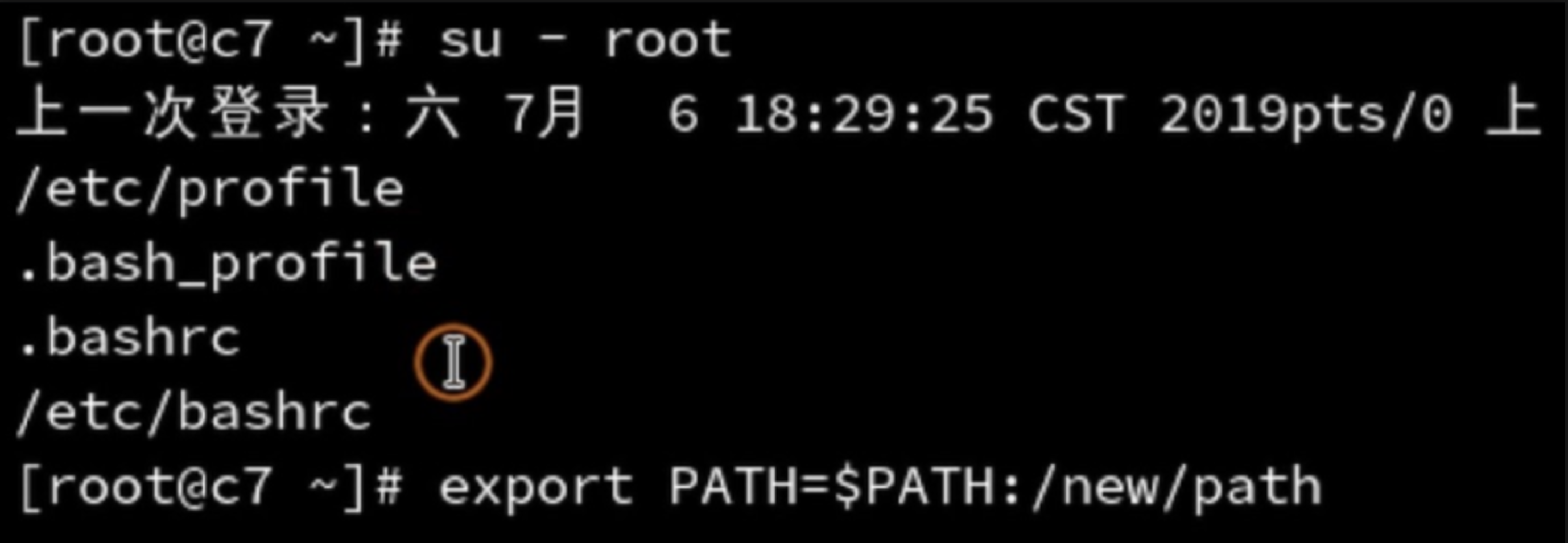 Linux环境变量