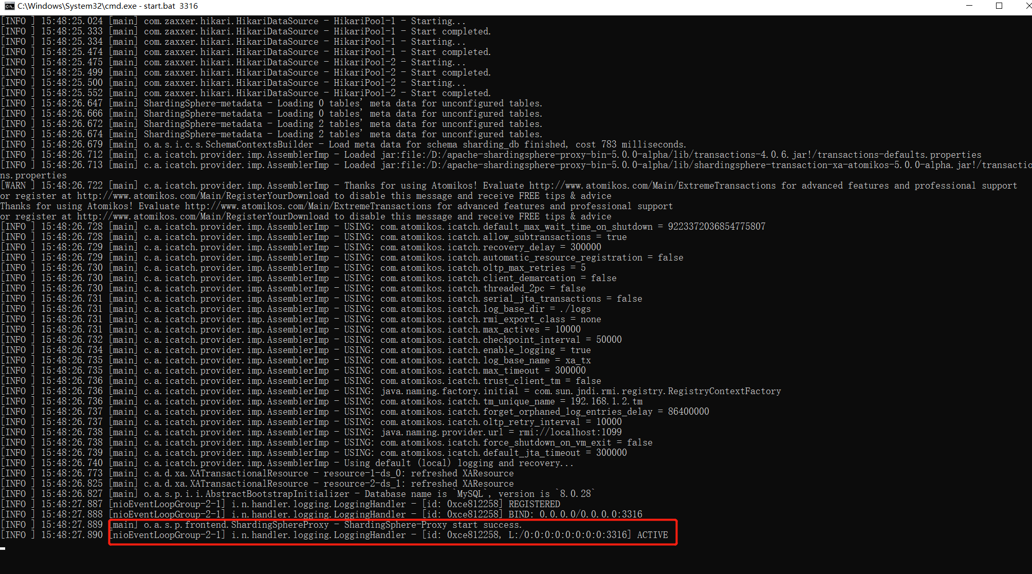 cmd configurar proxy