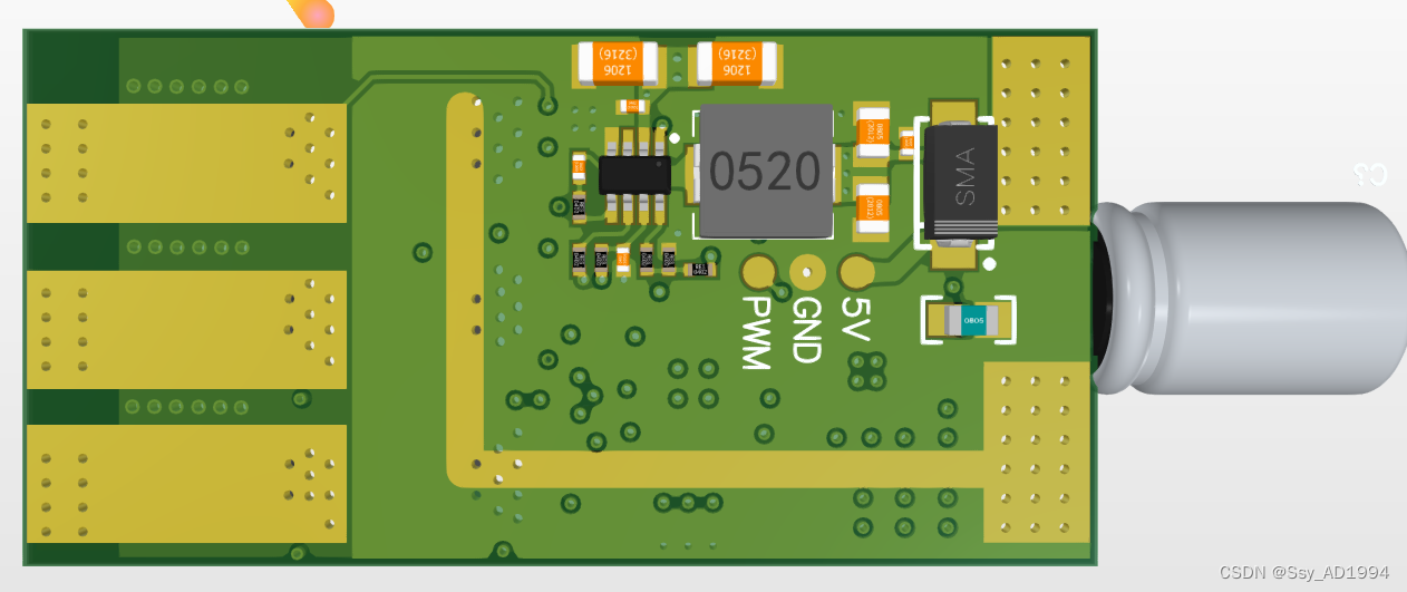 PCB反面