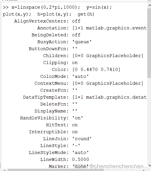 MATLAB基础绘图_linehandleCSDN博客