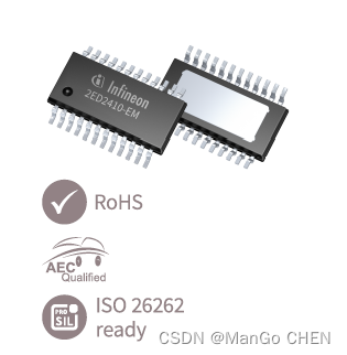 2ED2410-EM:12v / 24v智能模拟高侧MOSFET栅极驱动器