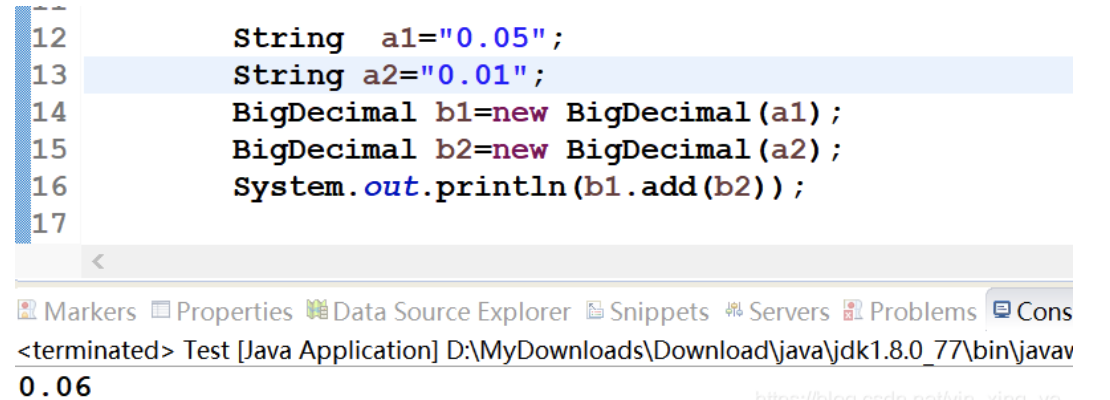 【Java】Java中BigDecimal解决精度丢失问题