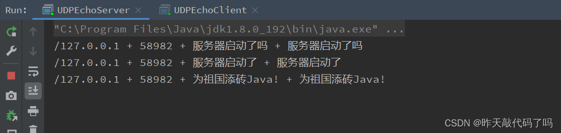 Java【网络编程1】详解DatagramSocket和DatagramPacket类, 逐行代码解析如何服务器客户端通信(附代码)