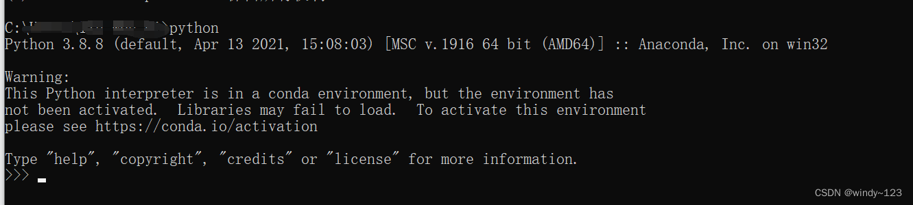 Pycharm——在终端terminal运行python命令没有反应_python终端运行没有反应-CSDN博客