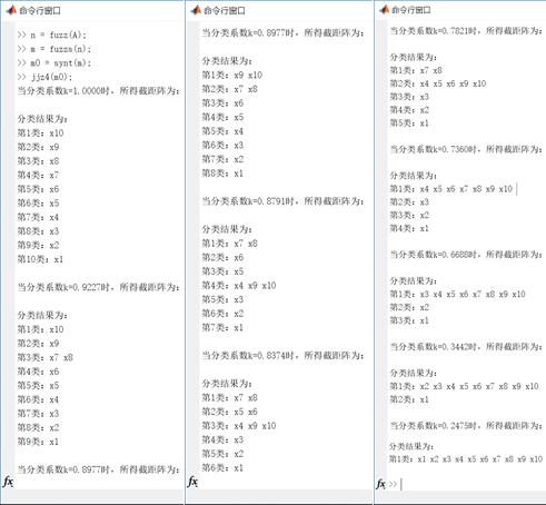 图3.1 所有分类结果