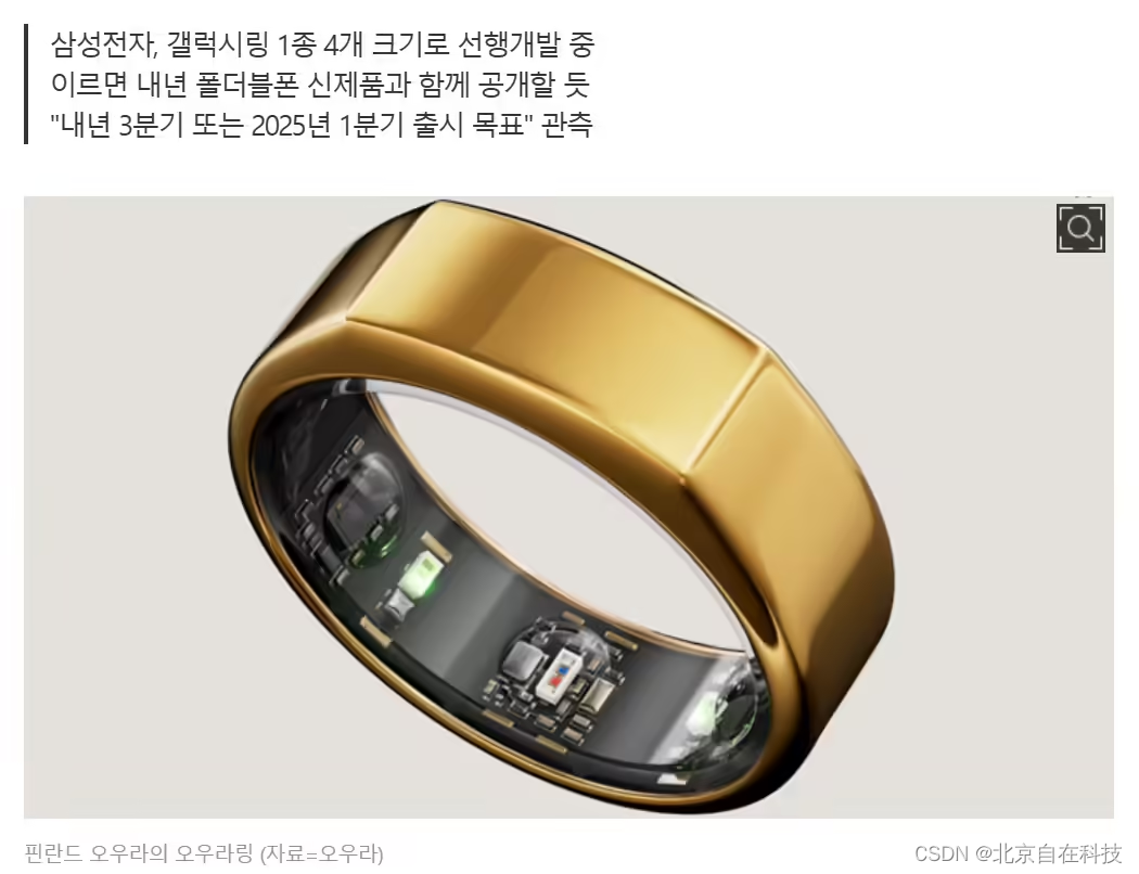 消息称三星智能戒指 Galaxy Ring 将延期发布