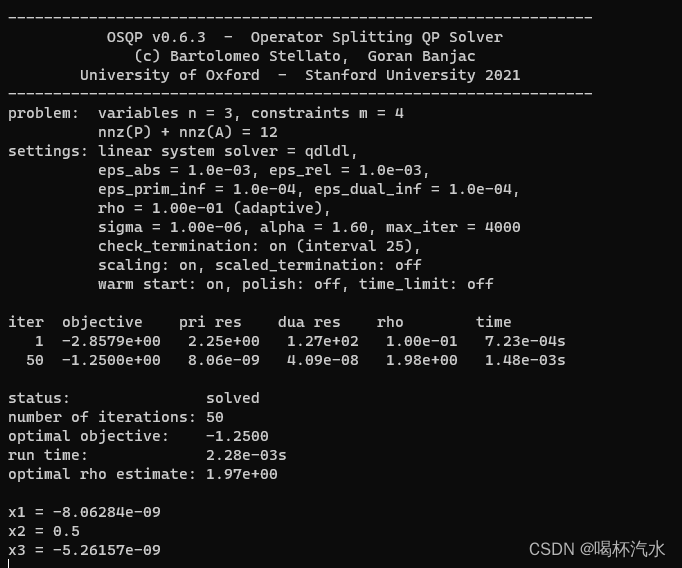 Windows C++ 环境下 eigen、osqp、osqp-eigen安装教程