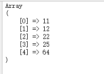 php实现选择排序法