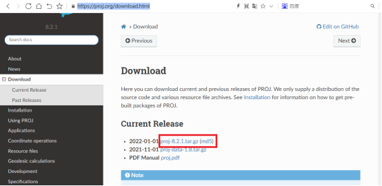 Gdal-master, PROJ 8.2.1 source code download and compilation (Win10 ...