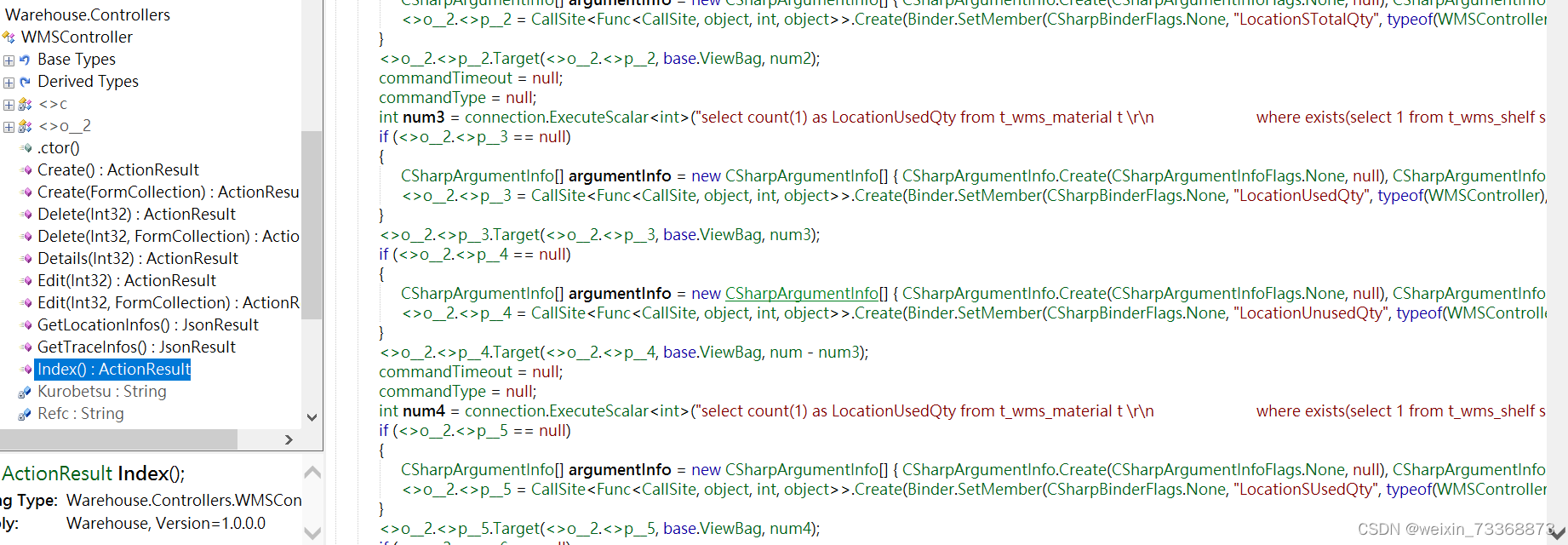 c#的反编译工具ISPY和net reflector 使用比较