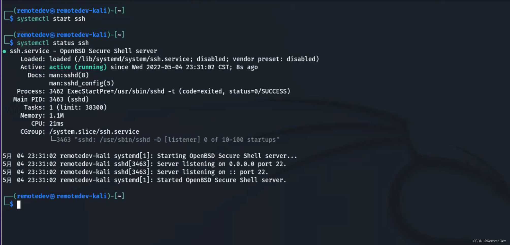 kali-openssh-server-ssh-sudo-apt-get-install-openssh