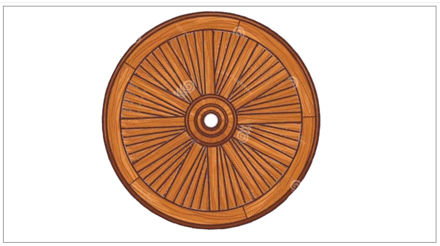 canvas教程16-滚动的车轮