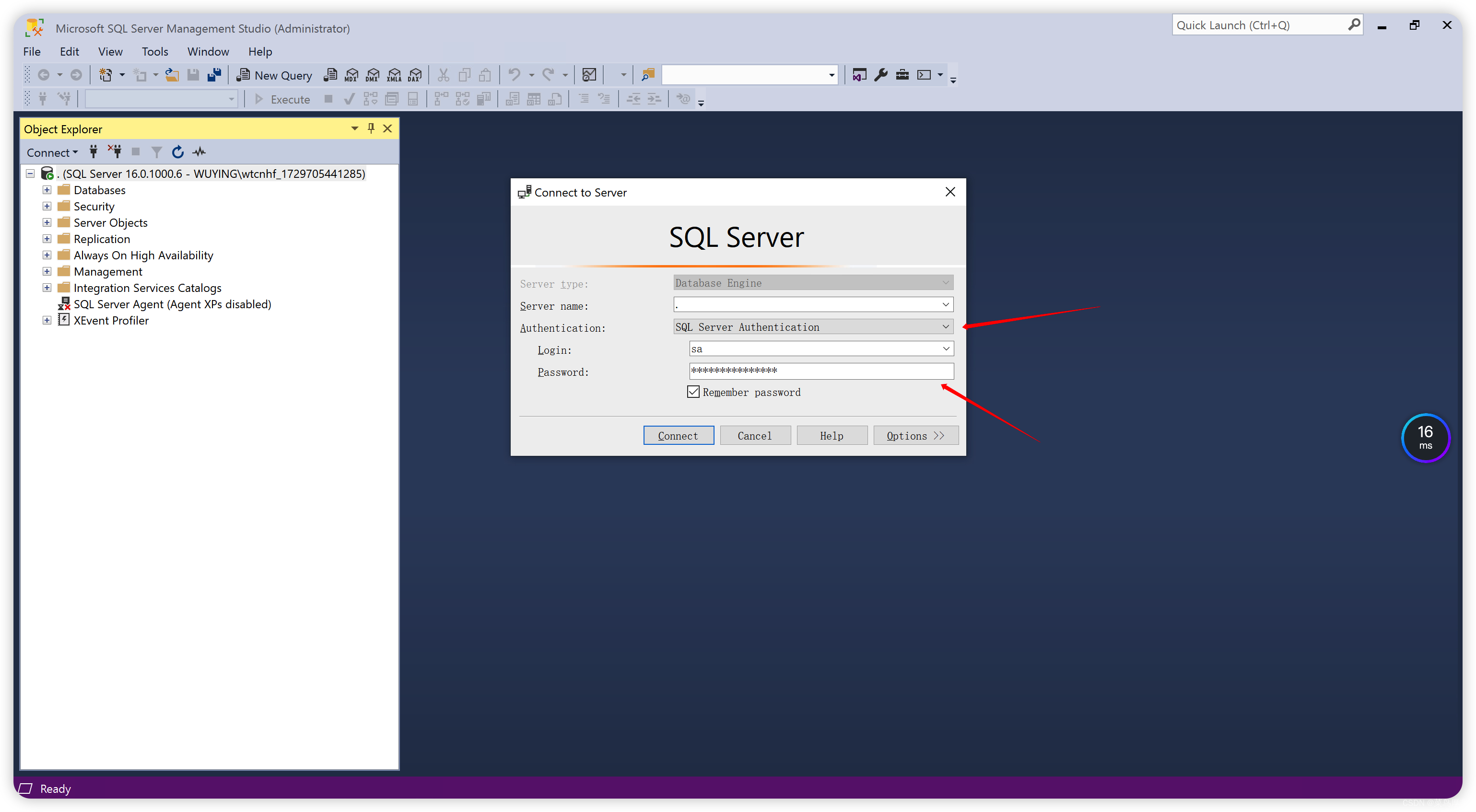 SQL Server sa 