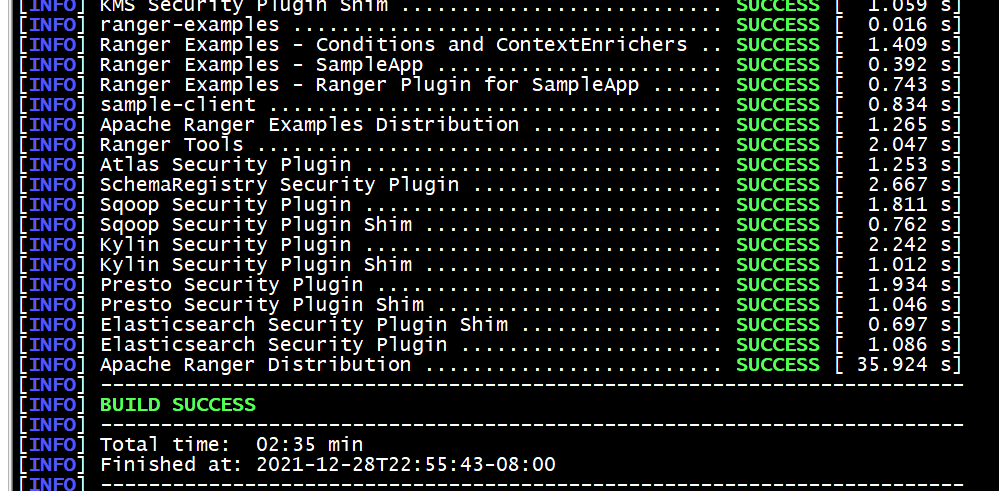 Apache Ranger大数据权限管理框架编译及安装_对ranger 进行编译-CSDN博客