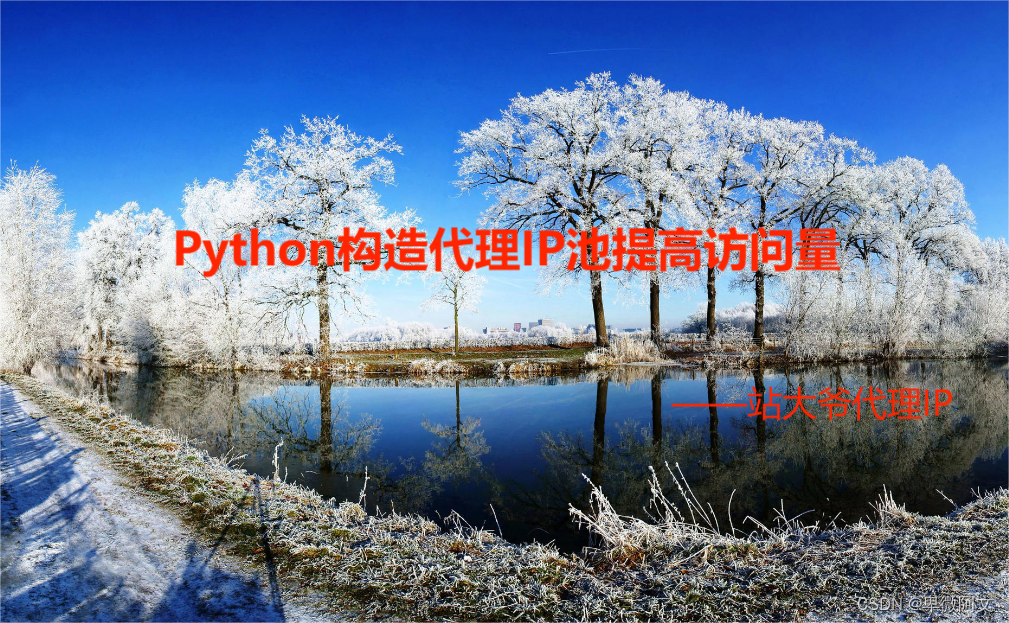 Python构造代理IP池提高访问量