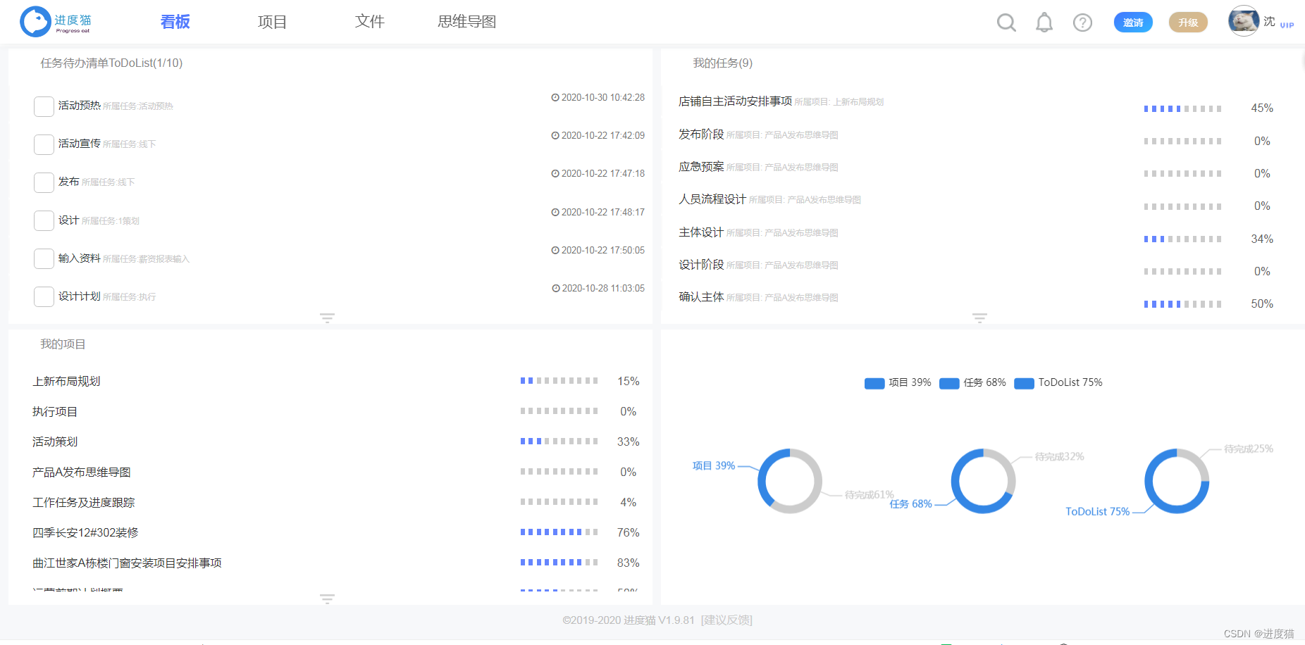 项目管理工具，帮助项目经理提高工作效率